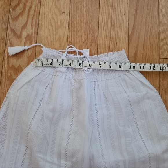Aeropostale High Low Skirt White XS - Picture 6 of 6